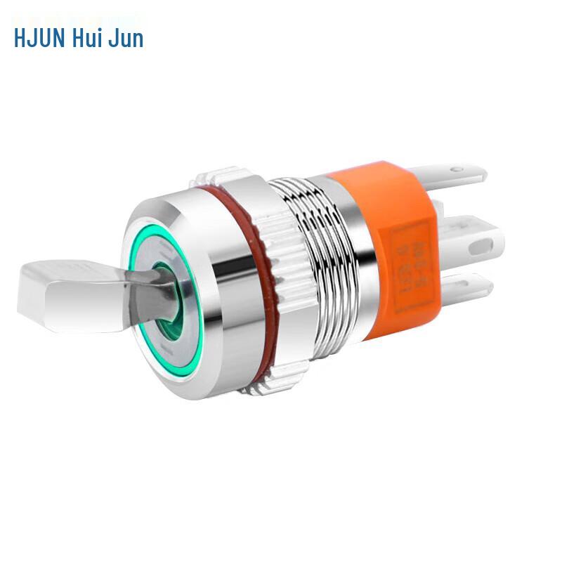 16mm 15A Waterproof Metal LED Push Button Switch