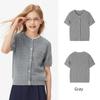 Navigare Italian Small Sailboat Children's Clothing Girls' Thin Sweater 2026 Summer New Children's Short-Sleeved Knitwear