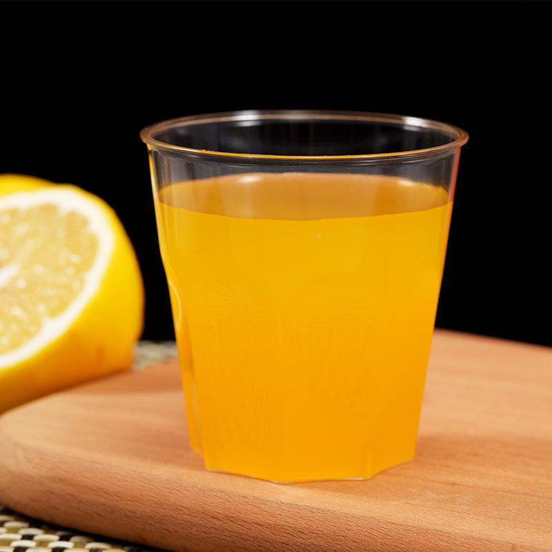 50шт мини прозрачные пластиковые одноразовые стаканчики для вечеринок желейные чашки стаканы