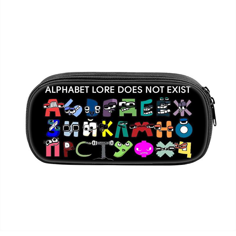 Alphabet Lore Pencil Bag With Easy Access For Elementary And Middle School Students