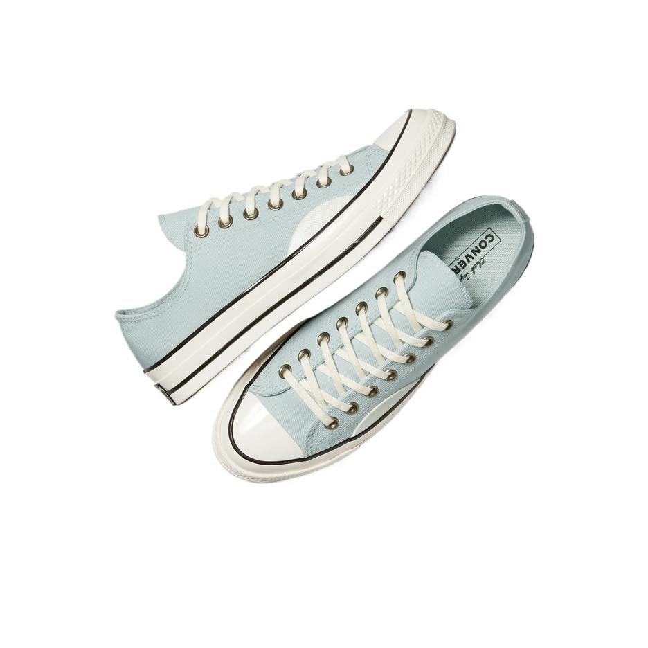 Converse 1970-е Деним Удобные Простой Крой Низкие Кеды Унисекс кеды Синий A11738C