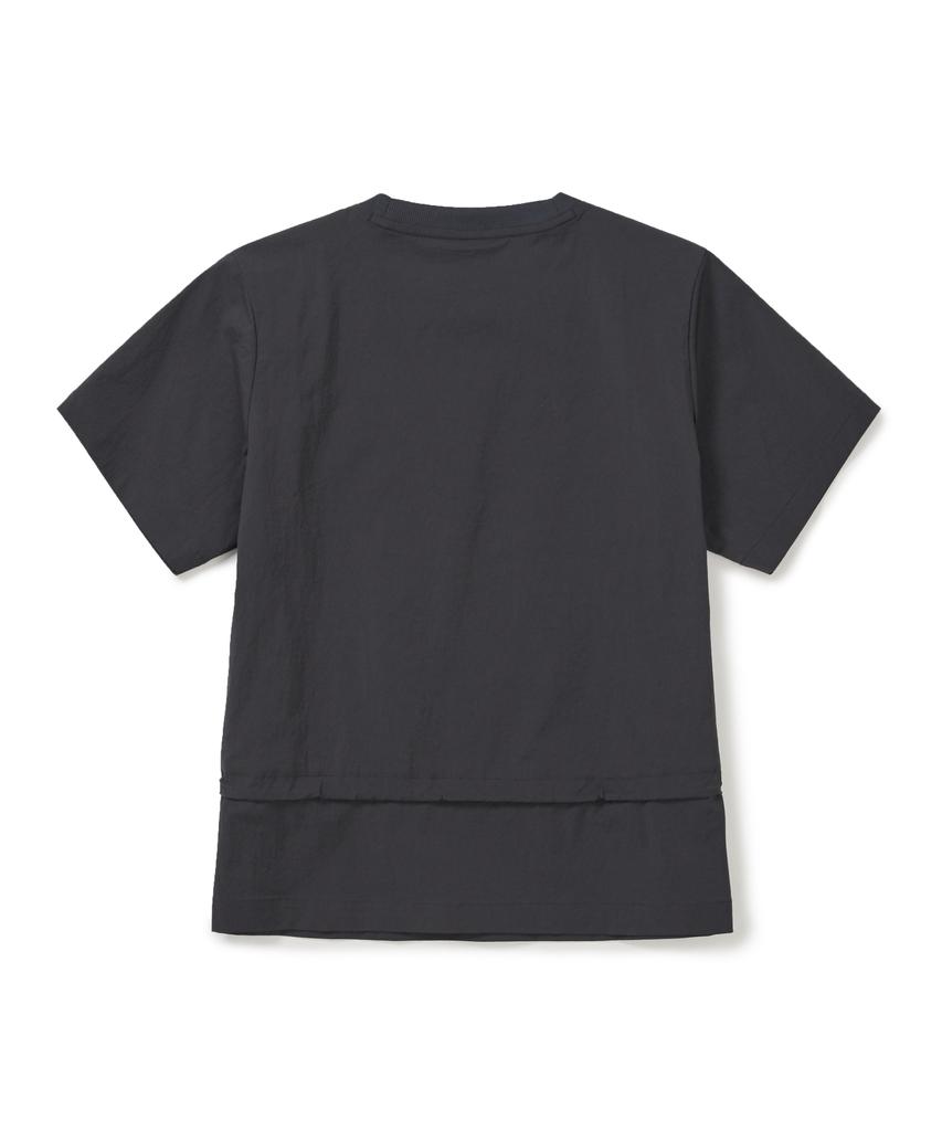 SNOWPEAK APPAREL Женская футболка с коротким рукавом Root (S26Mwrts63) Древесный уголь