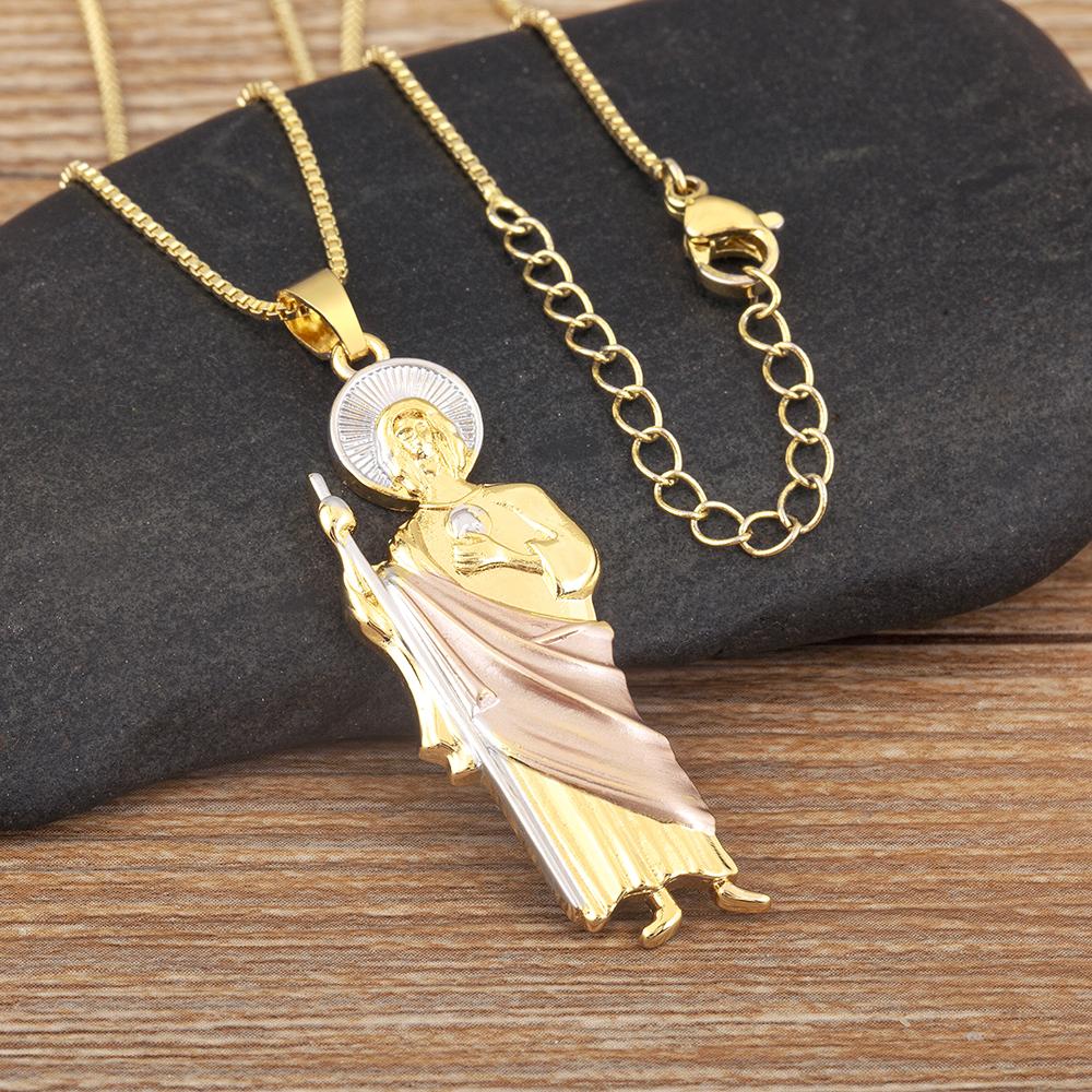 Nidin Новая Мода Религиозный Стиль Выбор Размеров S/M/L Очаровательное Подвесное Ожерелье для Женщин Цепочка-Чокер Женские Украшения Повседневный Вечерний Подарок