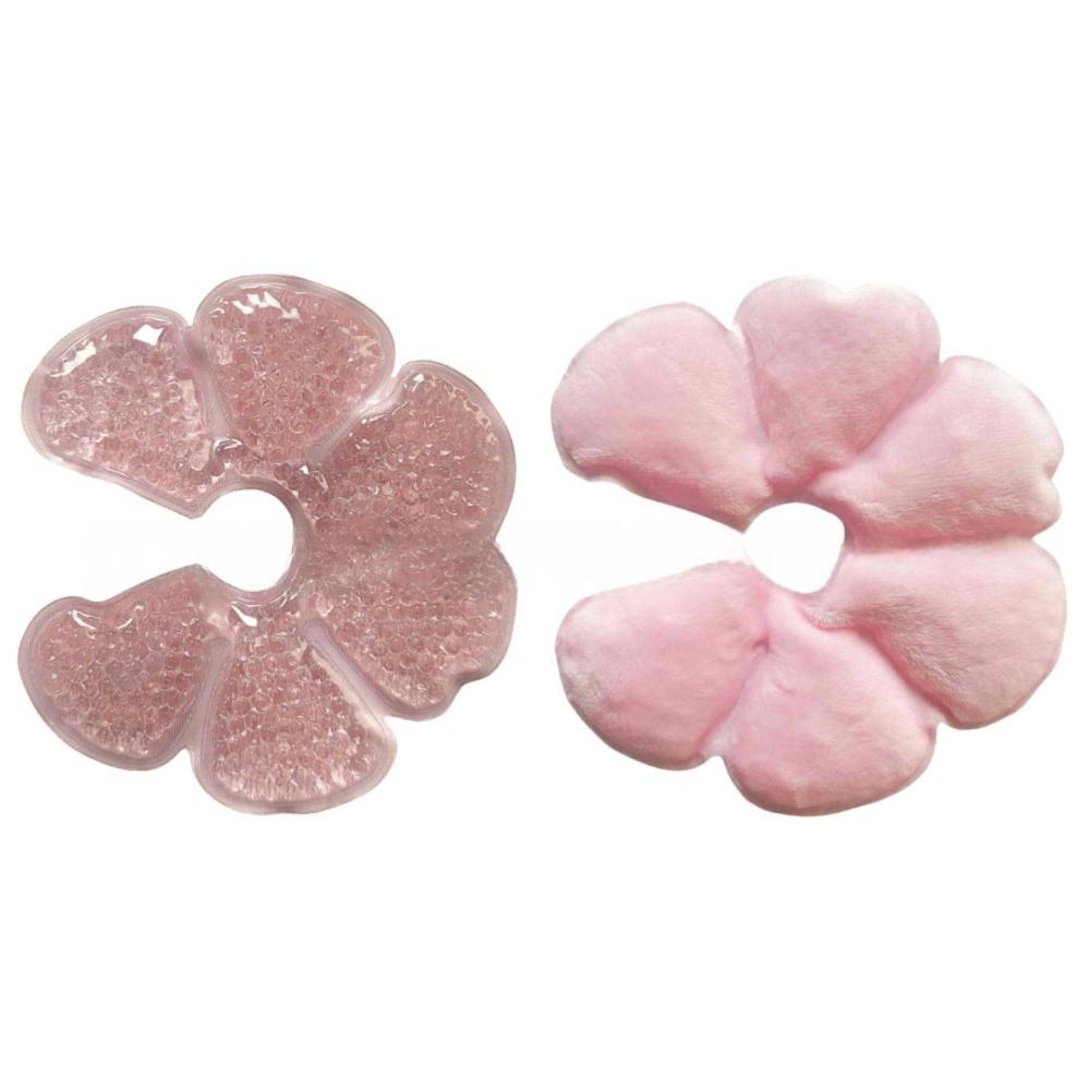 2pcs Reusable Breast Therapy Pads Petal Design Pain Relief Patch Postpartum Recovery