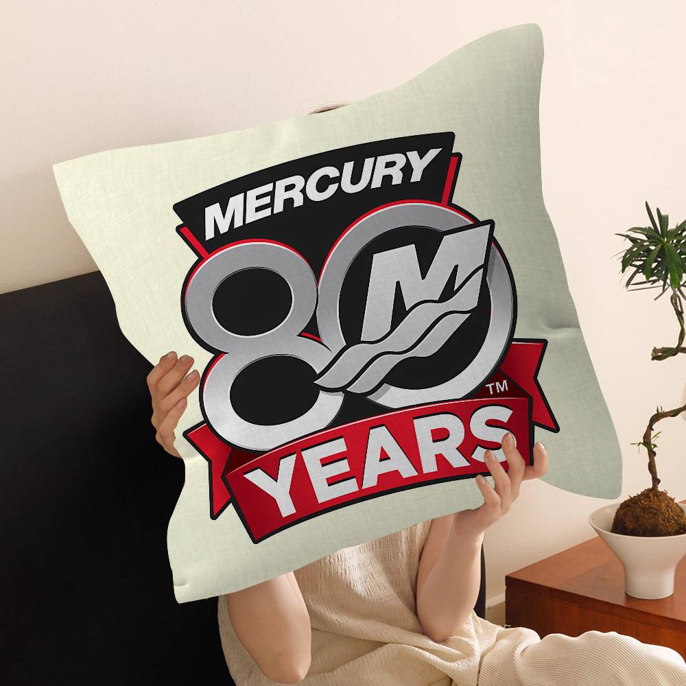 M-Mercurys Racing Pillow Gift Home Office Decoration Pillow Bedroom Sofa Car Cushion Coverpillow Case