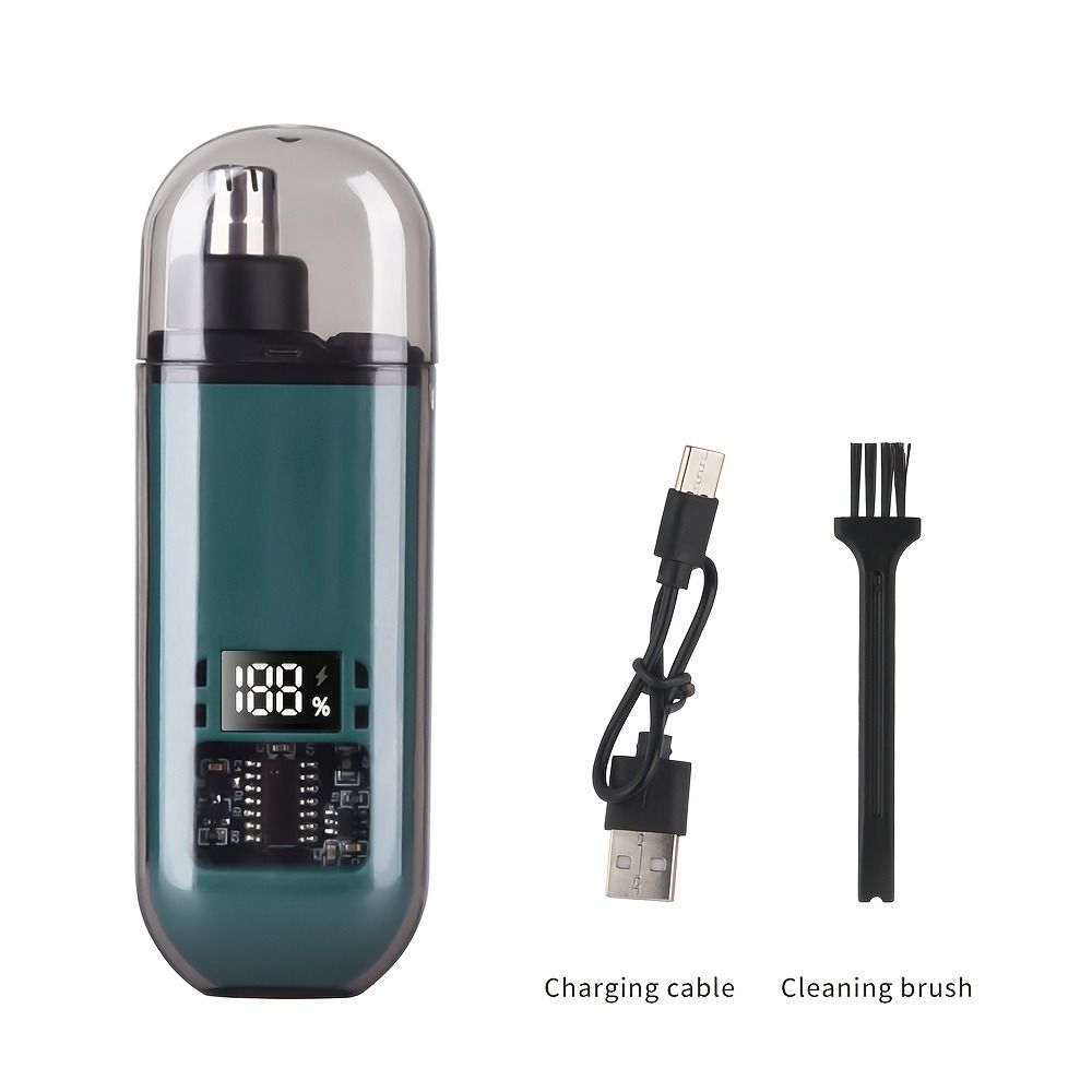 Portable Electric Nose Hair Trimmer Painless Ear Face Clean Trimmer Nose Hair Remover Unisex