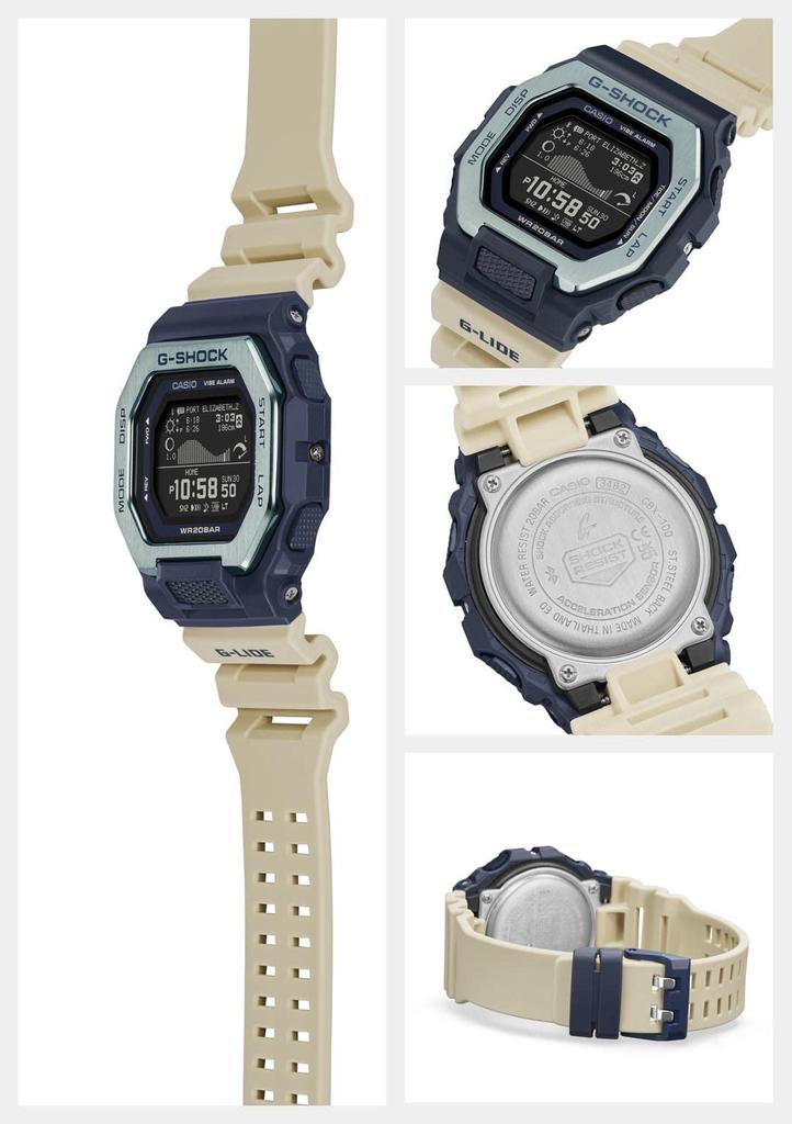 Bluetooth Watch Sand Beige [Casio] G-Shock G-LIDE GBX-100TT-2JF Men's