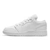 1 Низкий Triple White Мятая Кожа GS 553560-130