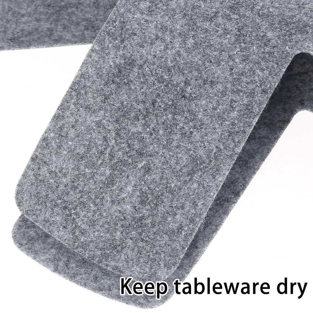 12/24 Pcs Pot and Pan Protectors Non-woven Pot Dividers Pad 3 Sizes Pans Separator Pads for Protecting Separators Pads Cookware