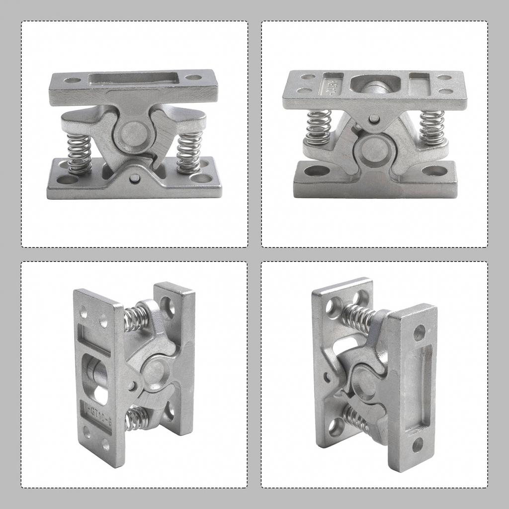 Приложение Пружинный дверной замок Двойная роликовая защелка