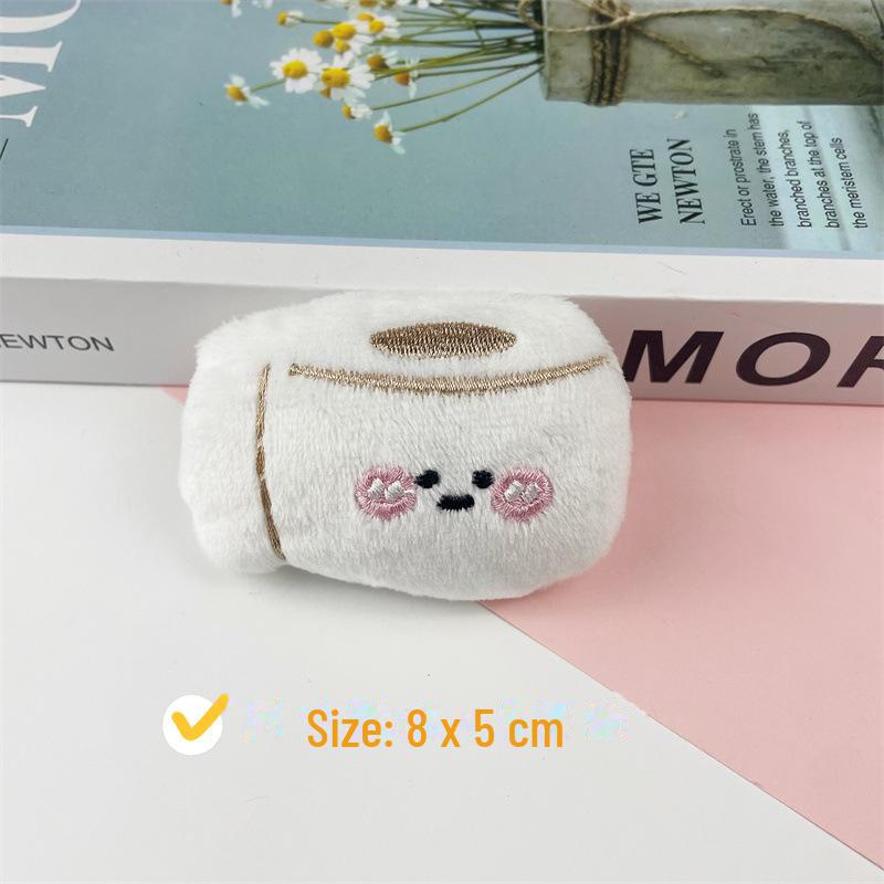 Poop Plush Doll Pendant - Cute Couples Keychain and Backpack Accessory