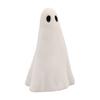 2 шт. Фигурка привидения на Хэллоуин, скульптура привидения из смолы, милая белая статуэтка привидения, центральные украшения для домашнего стола, мини-украшение привидения для кухонной полки, камина