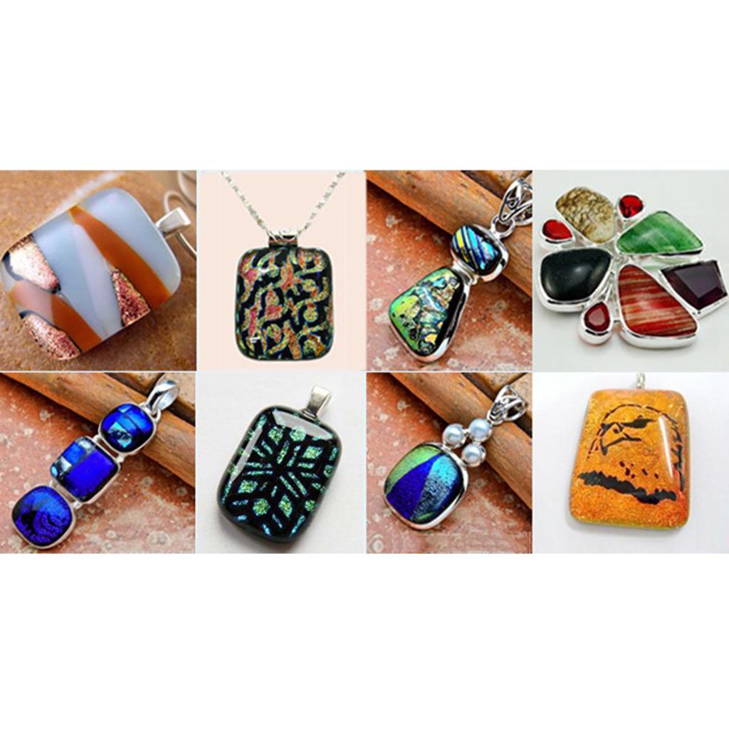 Обрывки дихроичного стекла Coe 90 с плавким предохранителем для изготовления ювелирных изделий своими руками