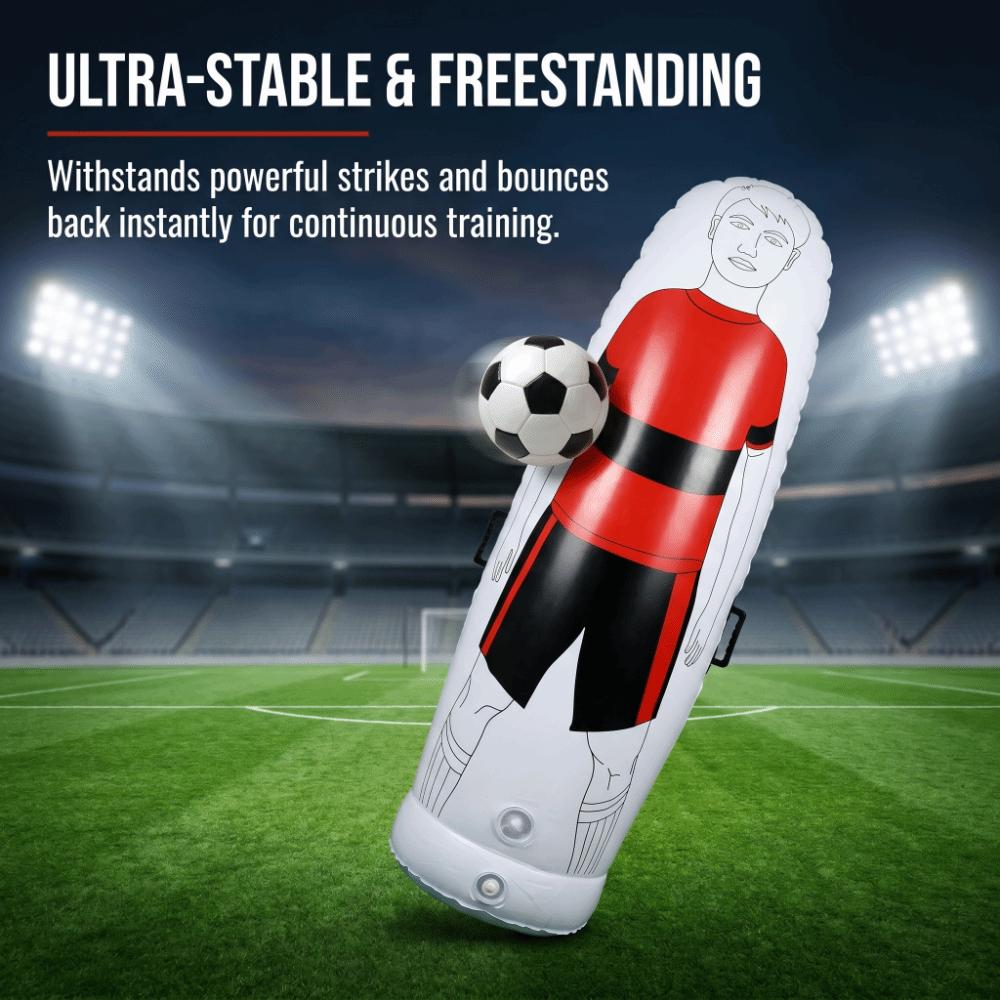 Freestanding Base Inflatable Mannequin Human-Shaped Print Football Practice Target Beginner Drills