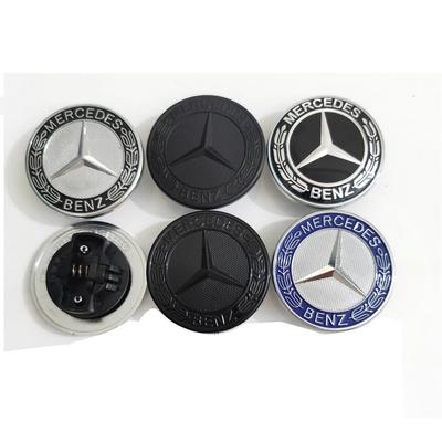 1 шт. 57 мм Значок-эмблема на капот автомобиля для Mercedes Benz AMGW204 W205 W212 W213 W221 W177 W246 GLA GLC Автоаксессуары