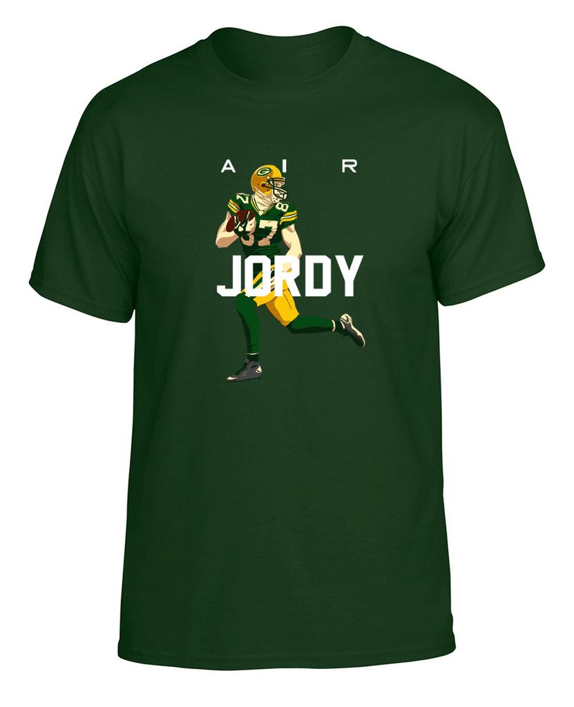 Green Bay Packers Jordy Nelson "AIR PIC" jersey T-shirt Shirt