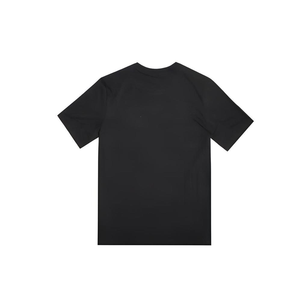 Nike T Shirts Men's Black Crew Neck Moderate Straight Fit CT6877-010