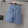 Летние джинсовые шорты брюки женские брюки свободные повседневные джинсовые брюки