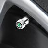 4pcs Car Wheel Tire Valve Caps Stem Case For Car emblems Auto Accessories For Skoda SUPERB RAPID KAROQ FABIA YETIEI8