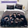 Bts Chic Fashion Group Portrait Bedding Without Core 1 Duvet Cover 2 Pillowcase Without Core Soft And Comfortable Duvet Cover And Pillowcase