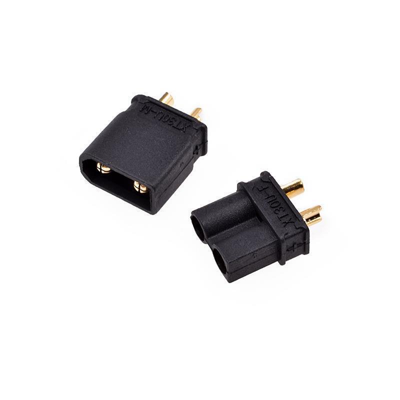XT30U-M/F Male-Female Lithium Battery Plug Connector for Model Airplane ESC Motor Charging