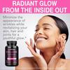 Collagen complex capsules containing hydrolyzed fish collagen peptides, 3300 mg, dietary supplement, suitable for adults.