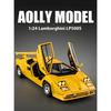 1:24 Игрушки-модели из сплава Lamborghini LP500S, Крутые настольные украшения, Изысканные орнаменты, Подарки на Хэллоуин/Рождество/День рождения