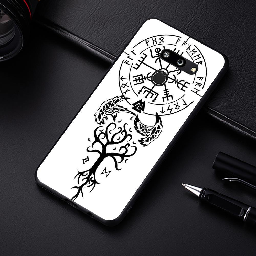 Чехлы для телефонов с логотипом Viking Vegvisir для LG K41s K61 K50 G6 K50s G7 K42 K40s K71 K52 K40 G8 ThinQ Q52