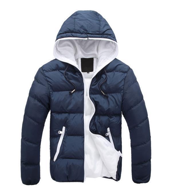 Мужская зимняя куртка с хлопковой подкладкой, новый корейский стиль, модное пальто для холодной погоды для подростков, красивая осенняя и зимняя одежда.