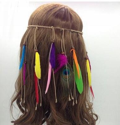 Indian Headdress Hair Ornament Beautiful Pattern B