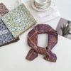 Women's Silk Scarves, Square Scarves, High-end Retro Flower Scarves, Headbands, Decorative Headscarves, Summer Women's Pastoral Hair Accessories
