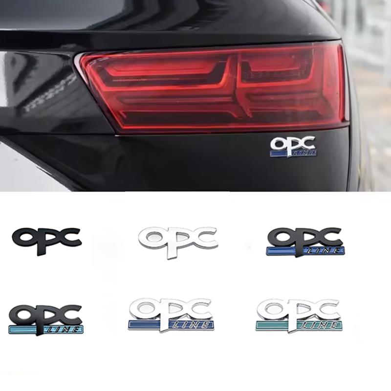 1 шт. Эмблема OPC Line Значок на переднюю решетку Задние наклейки Логотип для Opel Astra j g Insignia Corsa d Vectra c Zafira a Авто Гаджеты