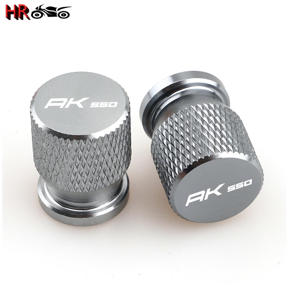 С логотипом AK550 мотоциклетный клапан шины с ЧПУ алюминиевый шток воздушного порта шины крышка аксессуар для KYMCO AK 550 Ak550 все