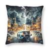Back To The Future Reimagined Square Pillowcase Polyester Linen Velvet Printed Zip Decor Throw Pillow Case Car Cushion Cover