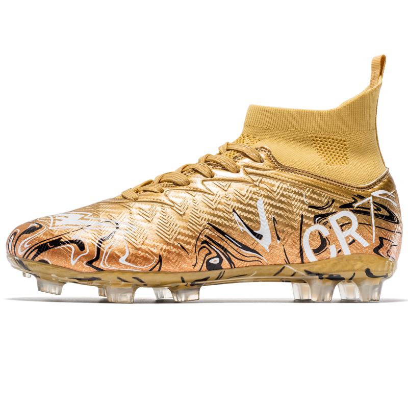 Новые профессиональные унисекс футбольные бутсы Нескользящие футбольные кроссовки для улицы Дропшиппинг Футзал Матч Тренировка Спорт Спортивные кроссовки