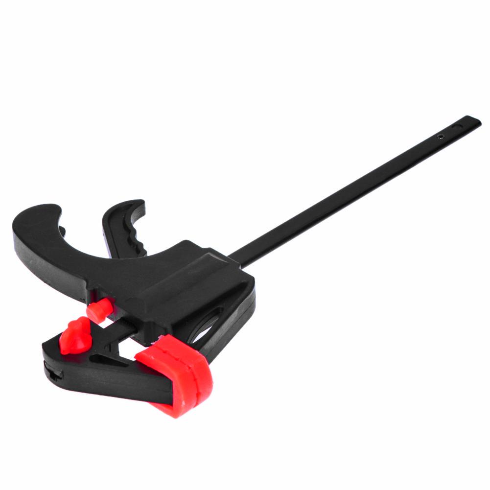 5 # 4-дюймовый деревообрабатывающий стержень F с зажимом с жесткой ручкой и быстрой трещоткой DIY