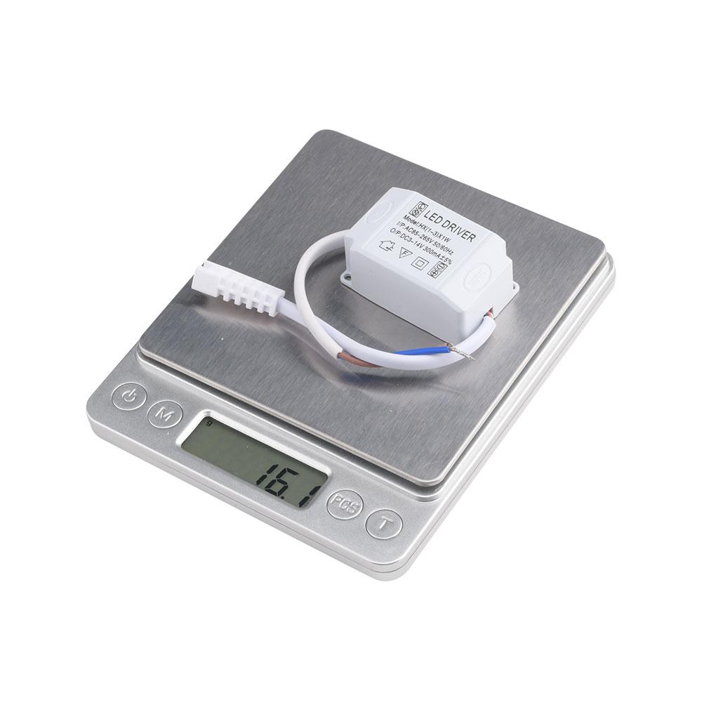 Светодиодный драйвер (1-3) x 1 Вт AC 85 В-265 В в DC 9 В-12 В 280 мА Адаптер питания трансформатора освещения для драйвера панели светодиодной ленты