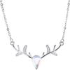 Ювелирные изделия: ожерелье в виде оленя, подвеска в виде лося, модная цепочка на шею и цепочка на ключицу.