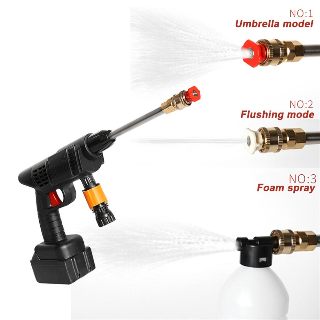 High Strength Wireless Pressure Washer Wide Use Portable High Pressure Water Sprayer Multi-Function Washing Machine For Car