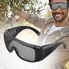 Steel Wire Metal Mesh Safety Goggles Shock Resistant Impact Resistant Safety Glasses Breathable Eye Protector Equipment
