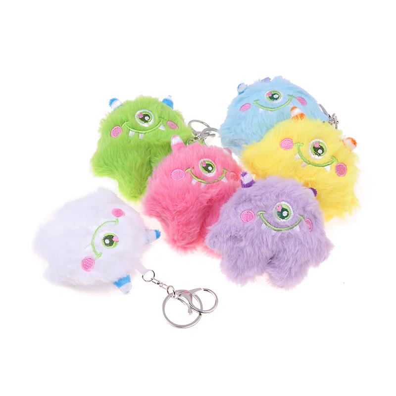 1Pc Cartoon Super Cute Big Eyed Monster Doll Cute Plush Toy Doll Pendant