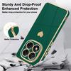 Coque pour Xiaomi Redmi Note 15 Pro 5G, Silicone Motif Cœur Antichoc Slim - Vert Nuit