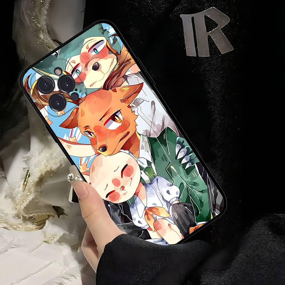 Классическое японское аниме B-Beastars Для iPhone 17 16 15 14 11 12 13 Pro Max Plus Чехол Милое Арт Покрытие для Телефона