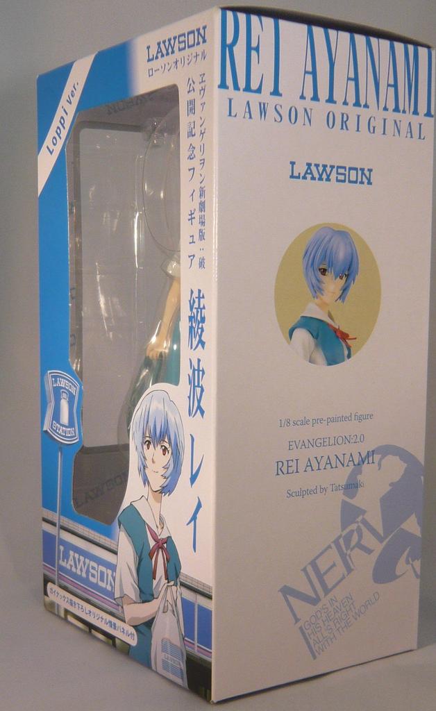 Evangelion New Theatrical Destroyed Release Памятная фигурка Рей Аянами Лоусон Оригинальная версия