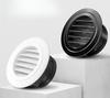 Adjustable Rotary Round ABS Air Vent Grille 75/100mm Exhaust Duct Vent Diffuser Ceiling Ventilation Cover For Kitchen Bathroom