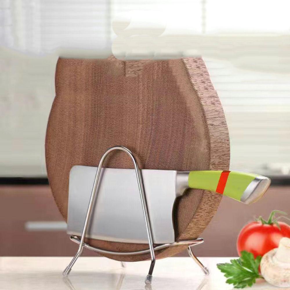 Space Saving Pan Cover Shelf Multifunctional Pot Lid Rack Useful Cutting Board Holder