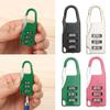 Code Baggage Backpack 3 Digit Combination Lock Bags Padlock Password Locks Zipper Padlock