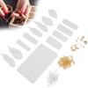 Professional DIY Jewelry Silicone Mold Earring Pendant Making Mold Eye Screw Accessory Set