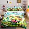 "Blossoming Heart Paradise" Bedding sets Duvet covers Pillowcases(1* Duvet Cover 2* Pillowcases without duvet insert)