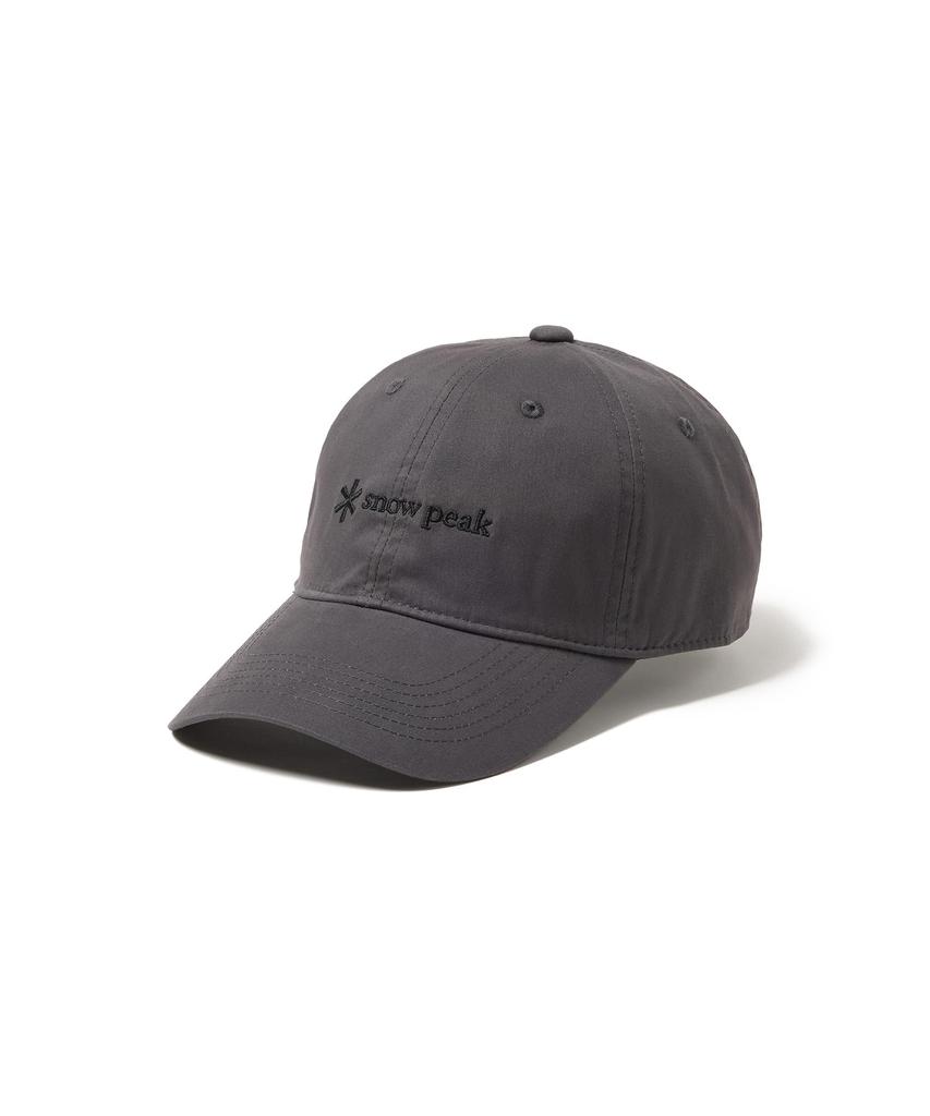 Snow Peak New Standard Logo Cap NSD-AC-25AU001, UV Protection, Camping/Outdoor, Men's/Women's, CHARCOAL, Size 2